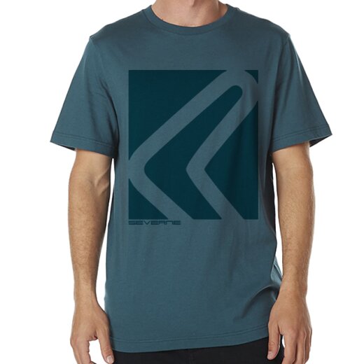 SEVERNE T-Shirt - blue boomerang, XXL