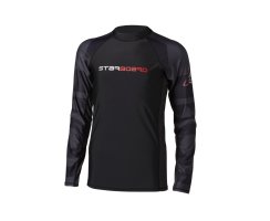 2020 Starboard Men?s langärmeliges Lycra-Shirt - schwarz