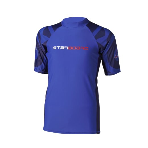 Starboard Men’s kurzärmeliges Lycra-Shirt - Team blue - M