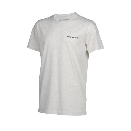 STARBOARD MENS WAVE TEE - WHITE - M