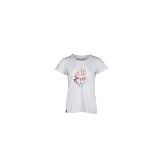 Starboard Womens Tiki Tee  -  White/Magenta - L