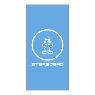 2022 STARBOARD BEACH TOWEL - LIGHT BLUE