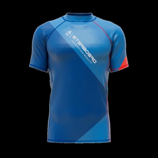 STARBOARD MEN SHORT SLEEVE LYCRA - TEAM BLUE - L