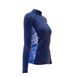 STARBOARD WOMEN LONG SLEEVE LYCRA - SPACE BLUE - XS