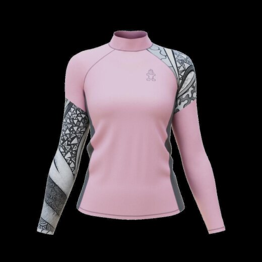 STARBOARD WOMEN LONG SLEEVE LYCRA - BABY PINK - XS