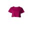 STARBOARD WOMEN CROPPED TOP - MAROON PINK - M