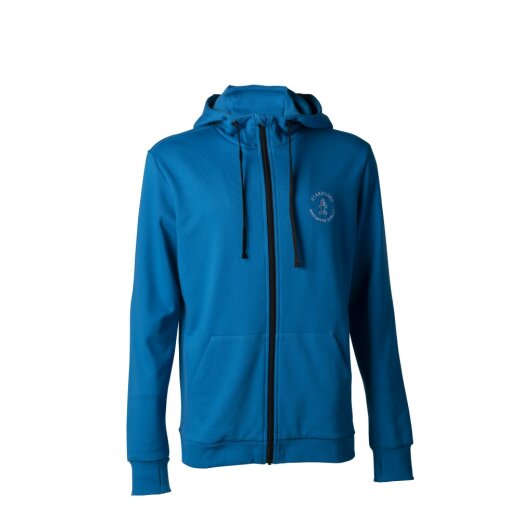 STARBOARD MEN ZIP HOODIE JACKET - SKY BLUE - XXL