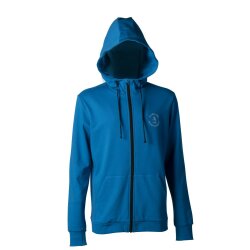 STARBOARD MEN ZIP HOODIE JACKET - SKY BLUE - XXL