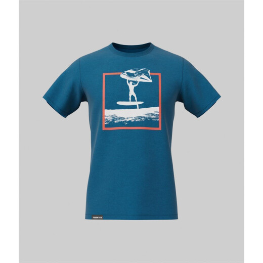 STARBOARD MEN FREEWING ACTION TEE - BLUE - XXL
