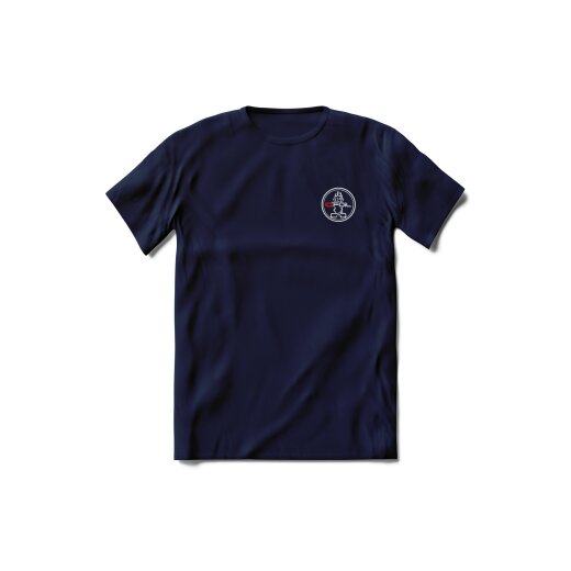 STARBOARD MENS IQFOIL CLASS TEE - NAVY -  L