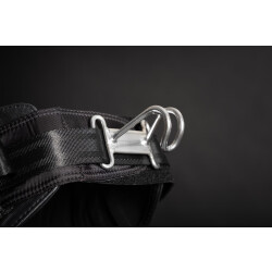 2023 AK Ether Low BackHarness and Sliding Hock Black
