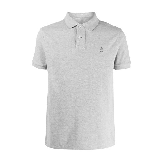 STARBOARD MEN TIKI POLO SHIRT - LIGHT HEATHER GREY L