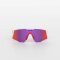 4KAAD Sportbrille Mirador Aerolite white blue, purple-red mirror