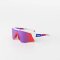 4KAAD Sportbrille Mirador Aerolite white blue, purple-red mirror