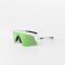 4KAAD Sportbrille Mirador Aerolite white-black, green mirror