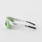 4KAAD Sportbrille Mirador Aerolite white-black, green mirror