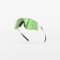 4KAAD Sportbrille Mirador Aerolite white-black, green mirror