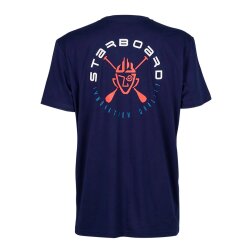 Starboard Men Shield Tiki Tee - Team Blue M