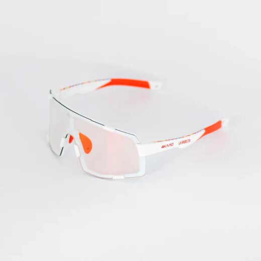 4KAAD Sportbrille Axento Race LA VUELTA White Matt- Red