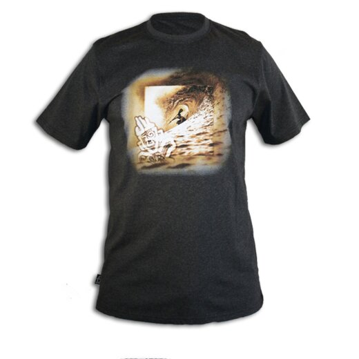 Starboard Mens Barrel Tee color charcoal size S