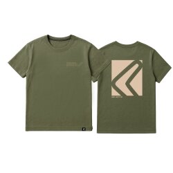 SEVERNE LOGO T - OLIVE - XL