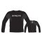 Starboard Mens Performance Watershirt LS Schwarz M