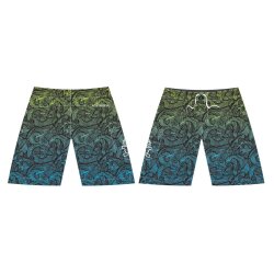 Starboard Ladies Brain Waves Boardies Blue