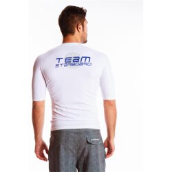 Starboard Mens Team Lycra Short Sleeve White L