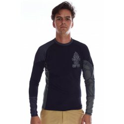 Mens Stealth Rashie Lycra Long Sleeve M