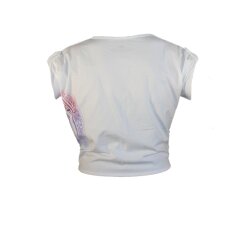 Ladies Starburst Crop Tee XL