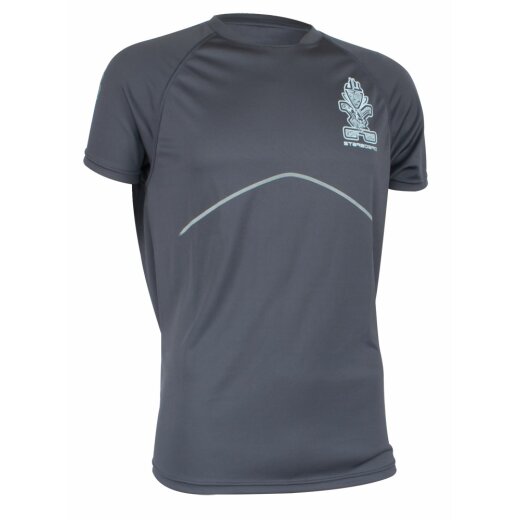 Starboard Mens Short Sleeve Water-Shirt - anthrazit S